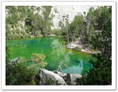 lac vert et vacances en gîte ou appartement en location à Serre Chevalier